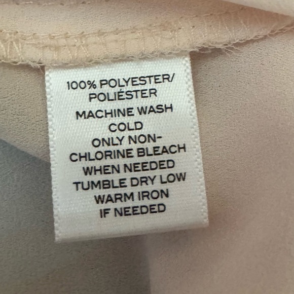 D-112 Loft White Pink & Gray Sleeveless Pullover‎ Summer Blouse Size XSM - Picture 11 of 13